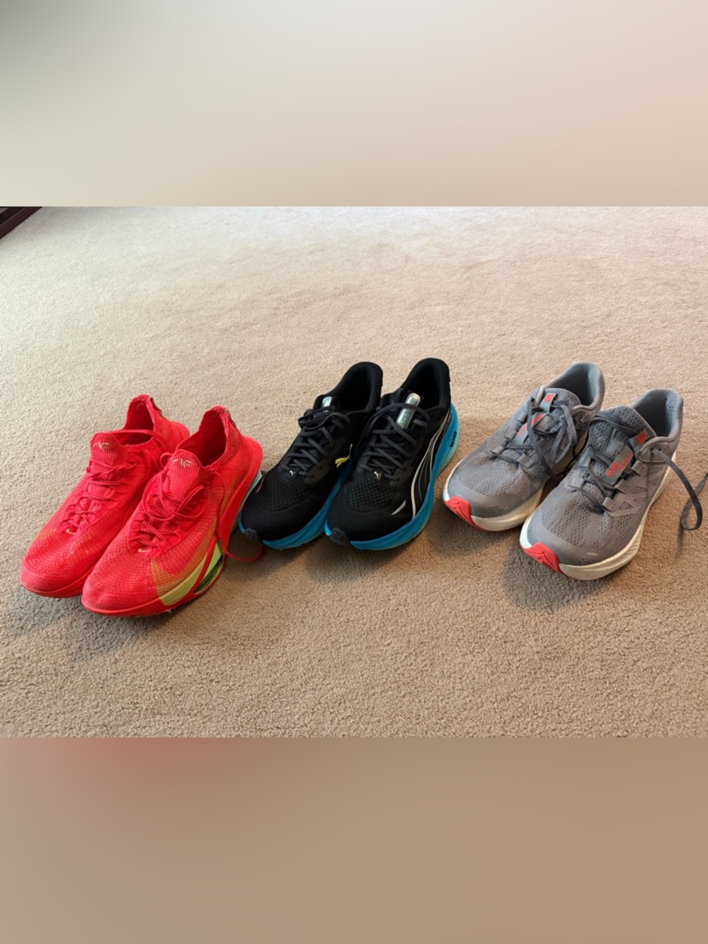 Nike Men's Sneakers Trio - Puma Salomon lot size 10.5